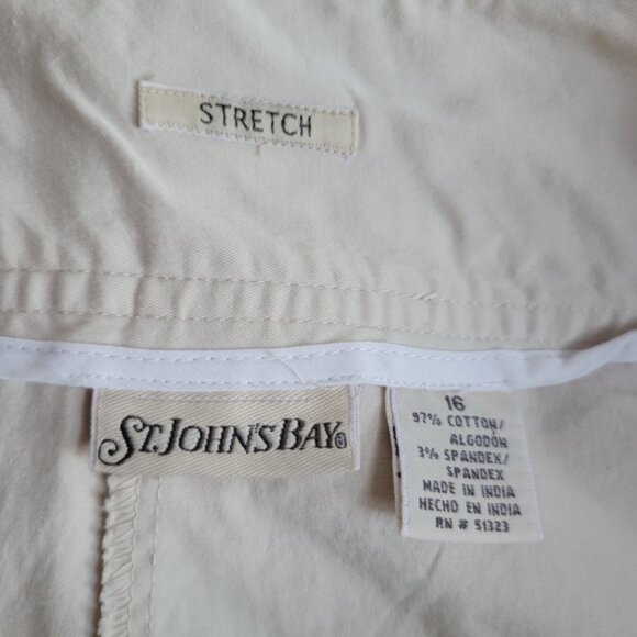 Women's Stretch Skort - By St. John's Bay - Size 16 - Picture 2 of 6